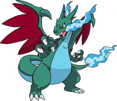 pokemon shiny mega charizard x.